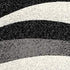 2' X 4' Gray Abstract Dhurrie Area Rug